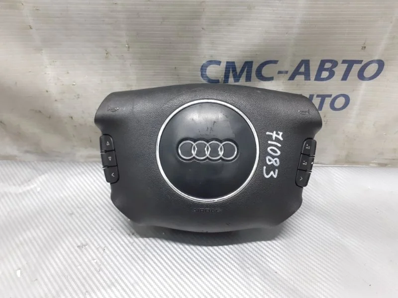 Подушка безопасности водителя Audi A6 2000-2005 8Z0419091AD C5, передняя