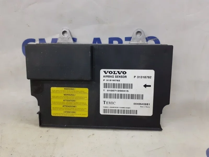 Блок управления AIR BAG Volvo Xc60 31318792 ХС60 3.0T