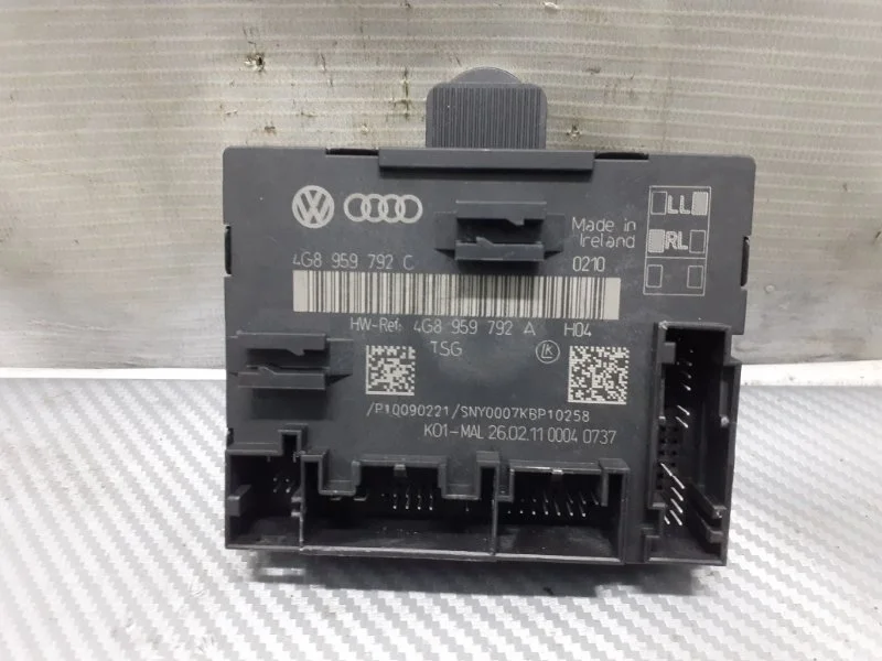 Блок управления двери Audi A7 4G8959792A 4G 3.0T, передний