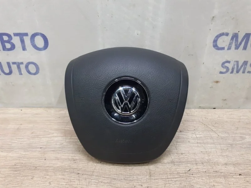 Подушка безопасности водителя Volkswagen Touareg 7P6419091 NF 3.0TD
