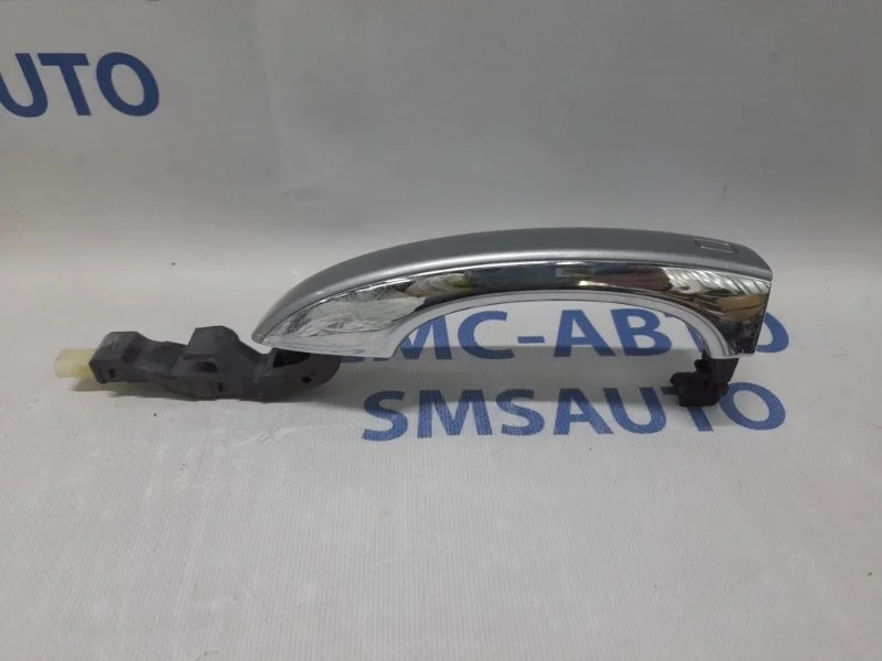 Ручка двери наружная Audi A8 2012 4H0837206BGRU D4 4.2 CDR, правая
