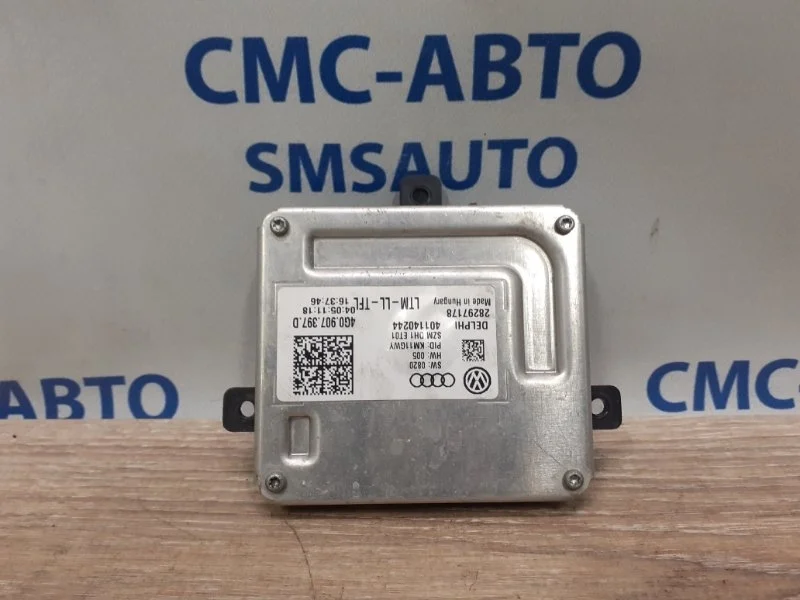 Блок управления фарой Audi A6 4G0907397D C7 3.0TD
