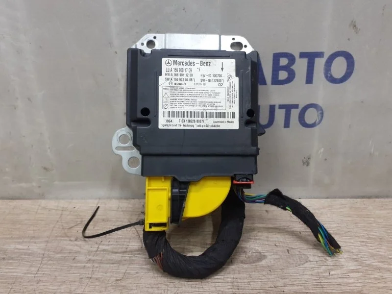 Блок управления AIR BAG Mercedes-Benz Ml A1669001709 W166 2.2D