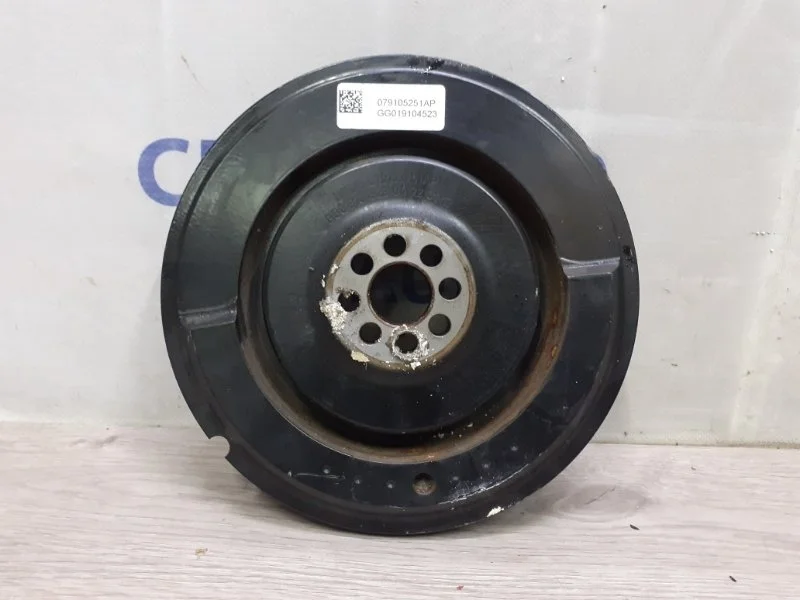 Шкив коленвала Audi A8 2013 079105251AP D4 4.0 CEU