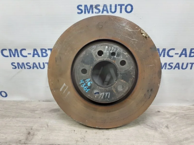 Диск тормозной Audi A6 2012 8R0615301 C7 2.8 CHV, передний
