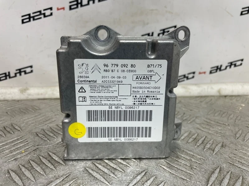 Блок управления аирбаг Citroen Ds4 2011 9677909280 1