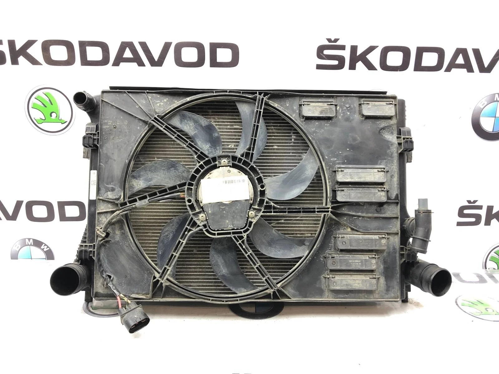 Кассета радиаторов в сборе Skoda Octavia 2017 5Q0121251GN A7 (5E) 1.8 CJSA
