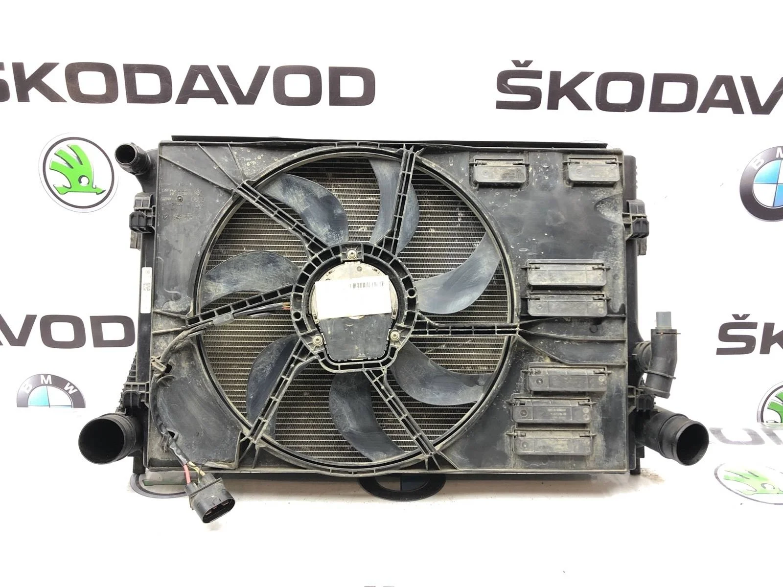 Кассета радиаторов в сборе Skoda Octavia 2016 5Q0121251GN A7 (5E) 1.8 CJSA