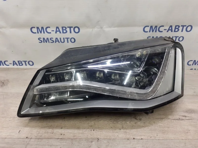 Фара LED Audi A8 2011 4H0941029AH D4 4.2, левая