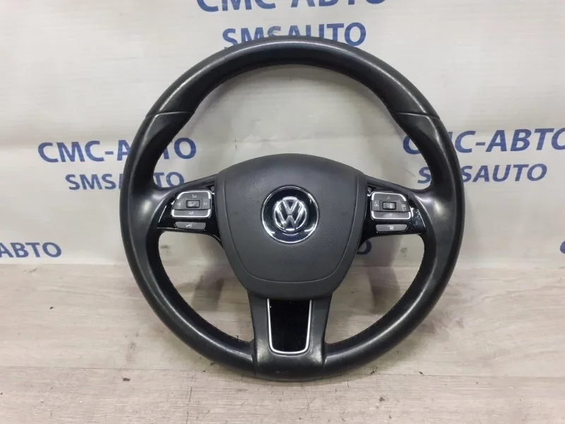 Руль Volkswagen Touareg 2013 7P6419091NGB NF 3.6