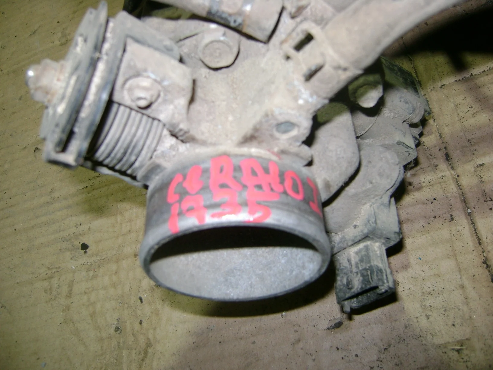 заслонка дроссельная механическая Kia Cerato I (LD) 2003-2008