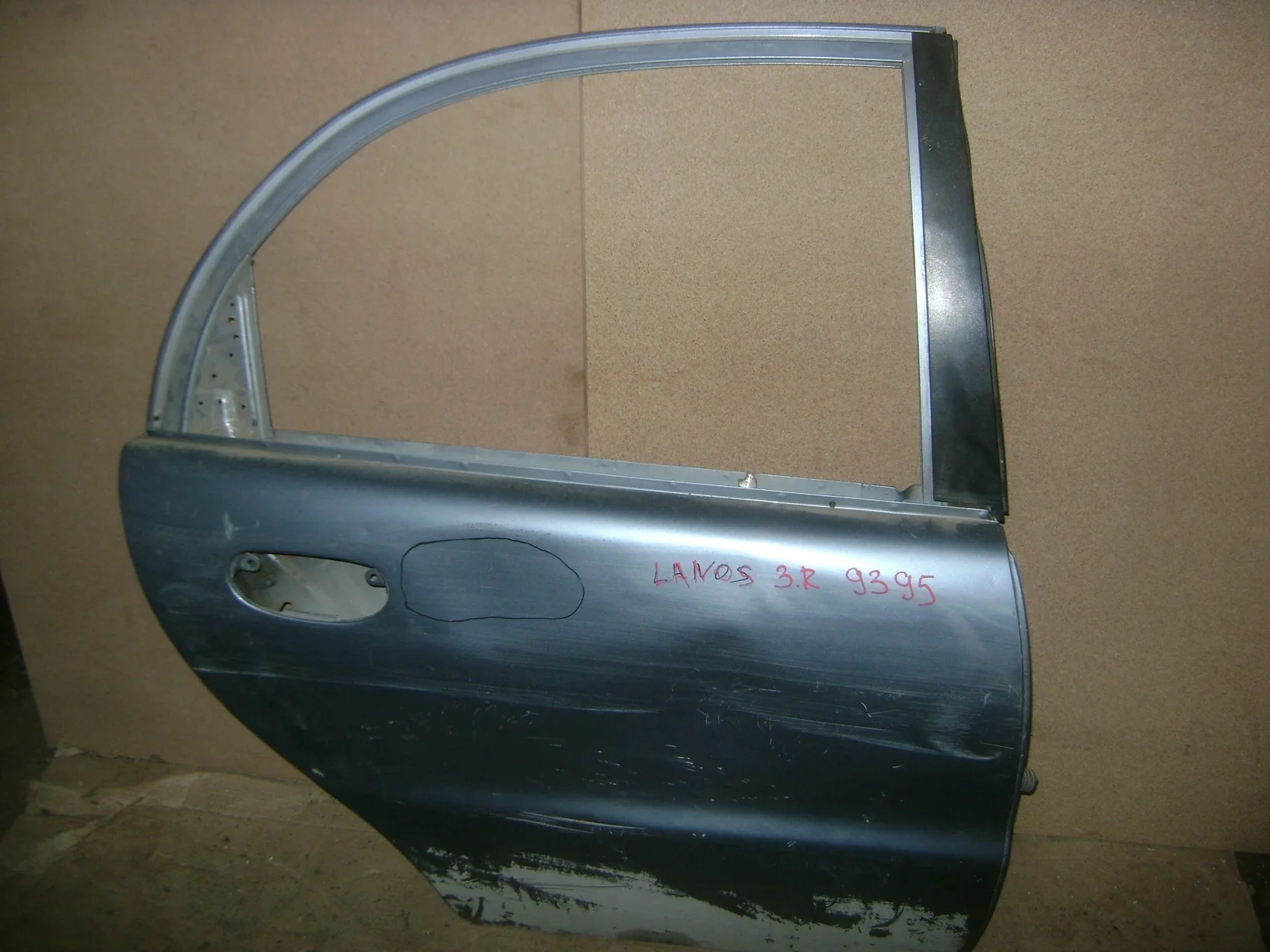 Дверь задняя правая Chevrolet Lanos 2005-2009