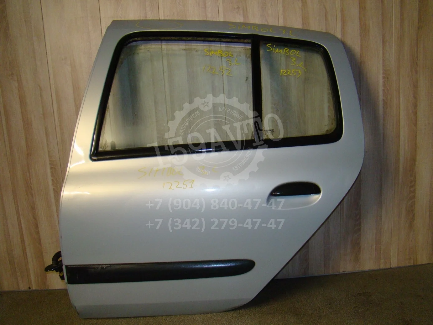 Дверь задняя левая Renault Symbol I 1999-2008