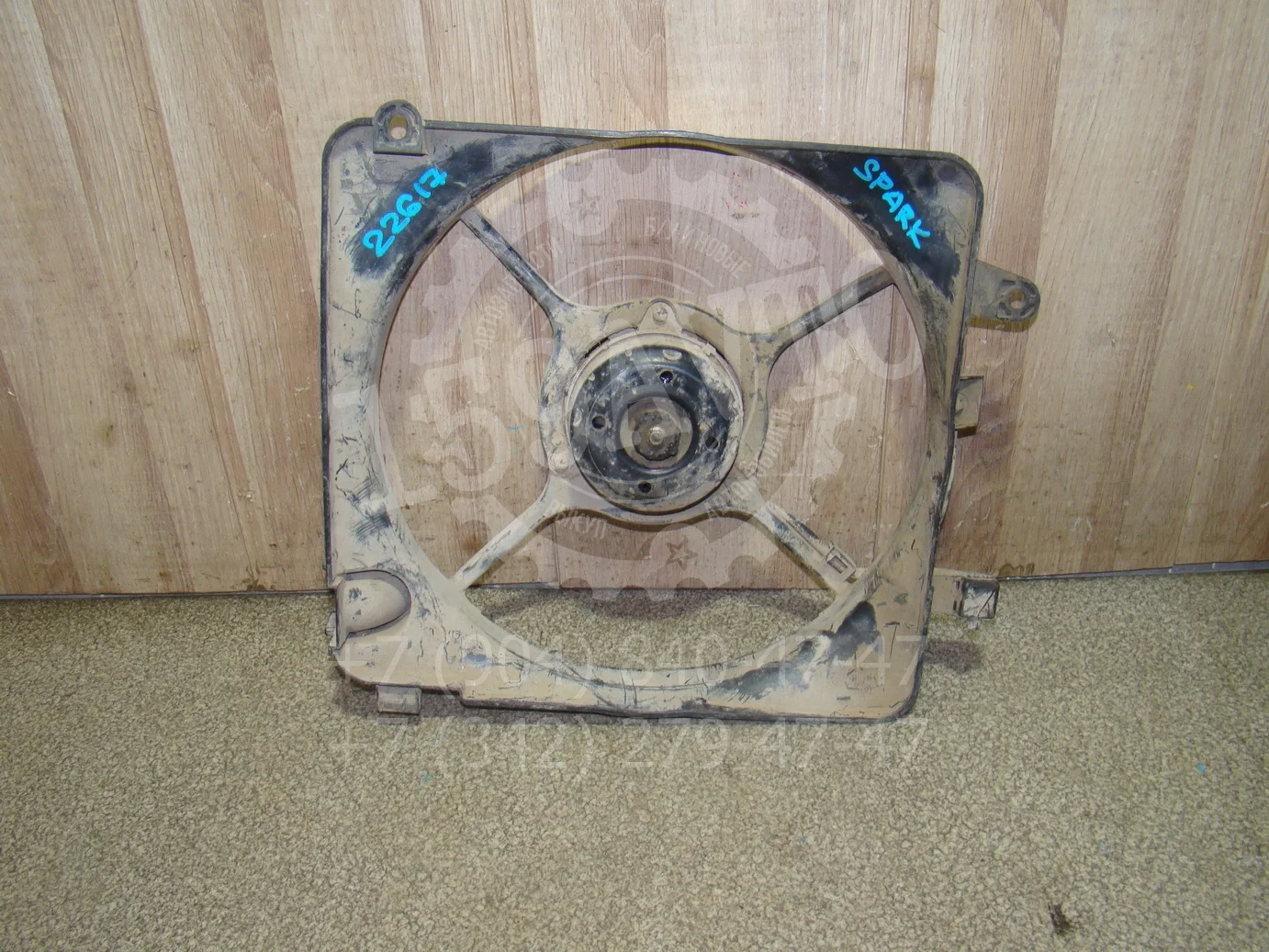 вентилятор радиатора Chevrolet Spark (M200/M250) 2005-2009
