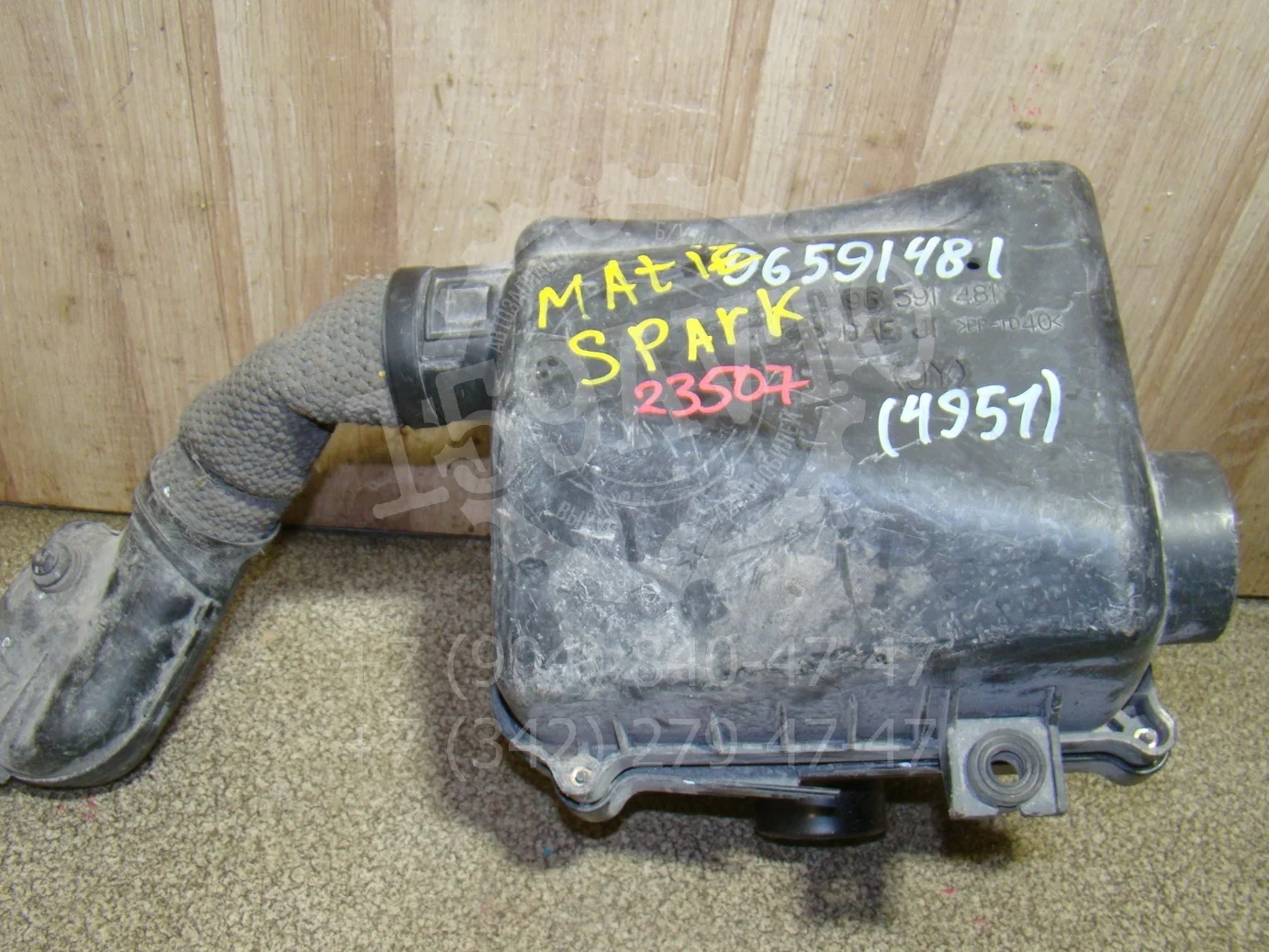 корпус воздушного фильтра Chevrolet Spark (M200/M250) 2005-2009