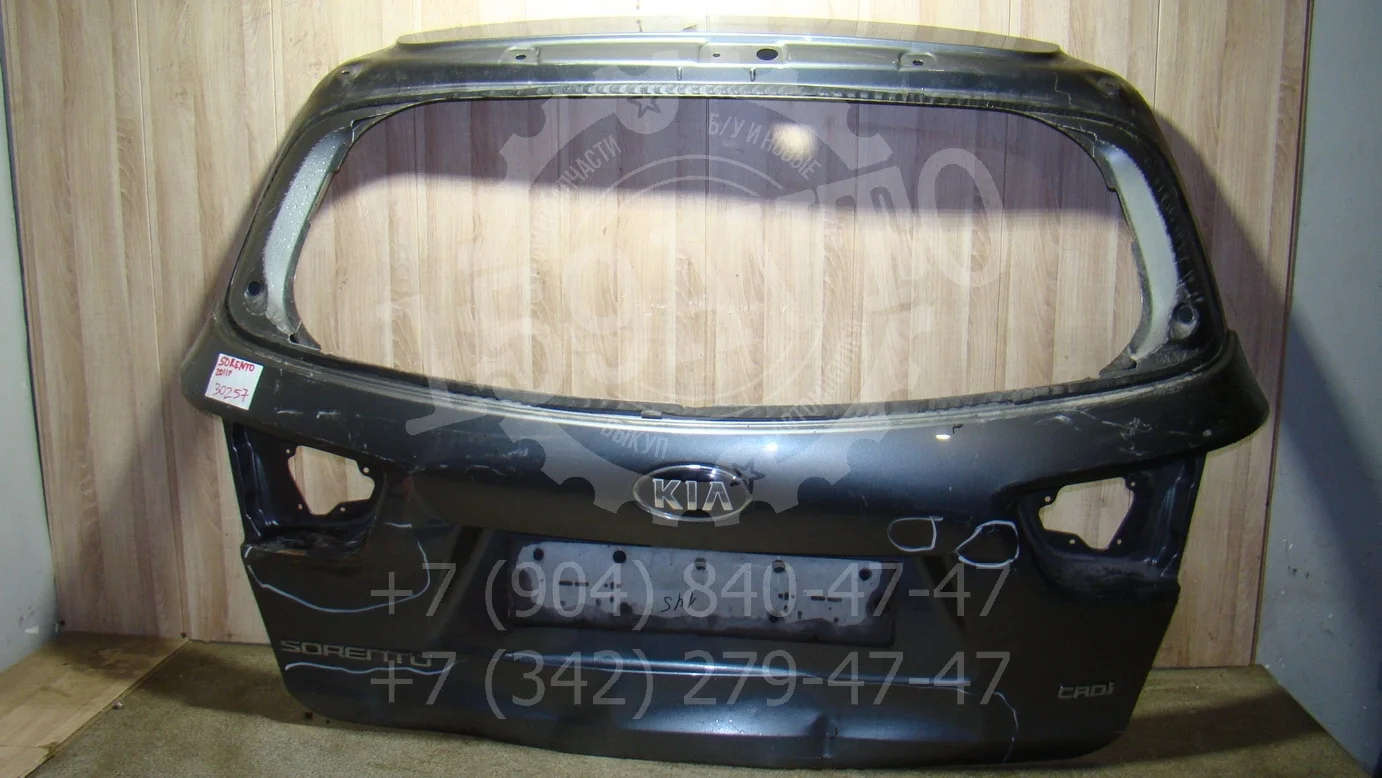 Дверь багажника Kia Sorento II (XM) 2009-2014