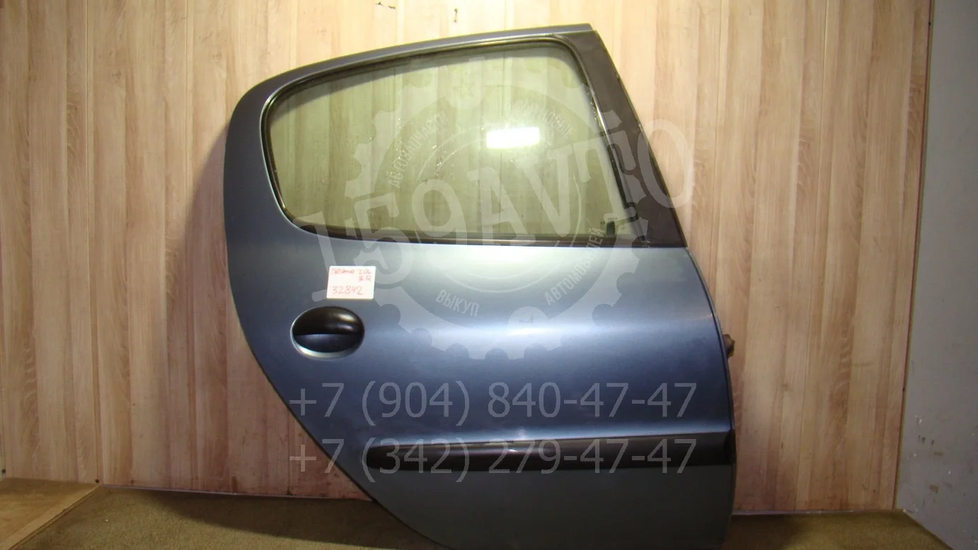 Дверь задняя правая Peugeot 206 1998-2012