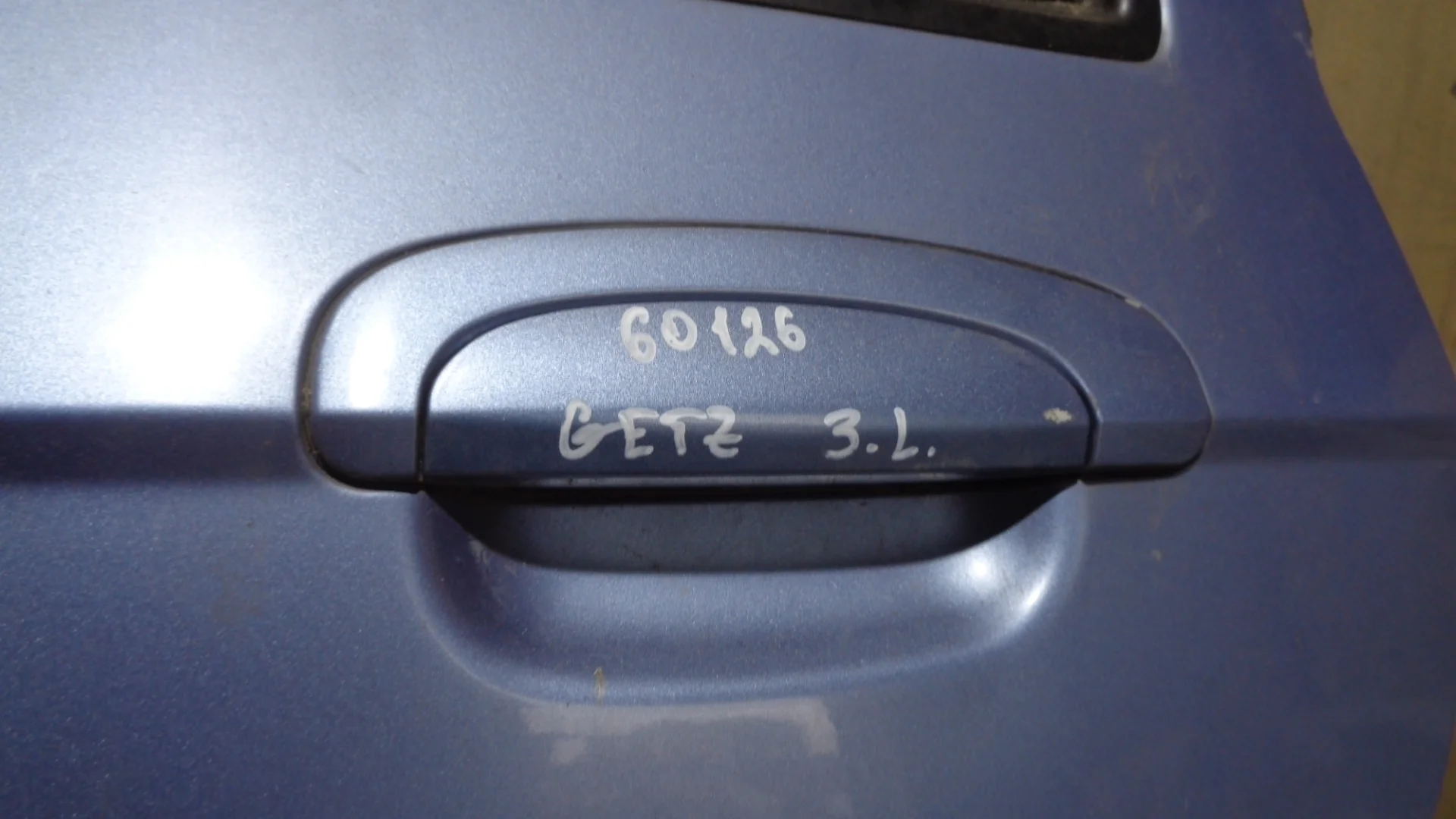 Ручка двери задней наружная левая Hyundai Getz 2002-2011