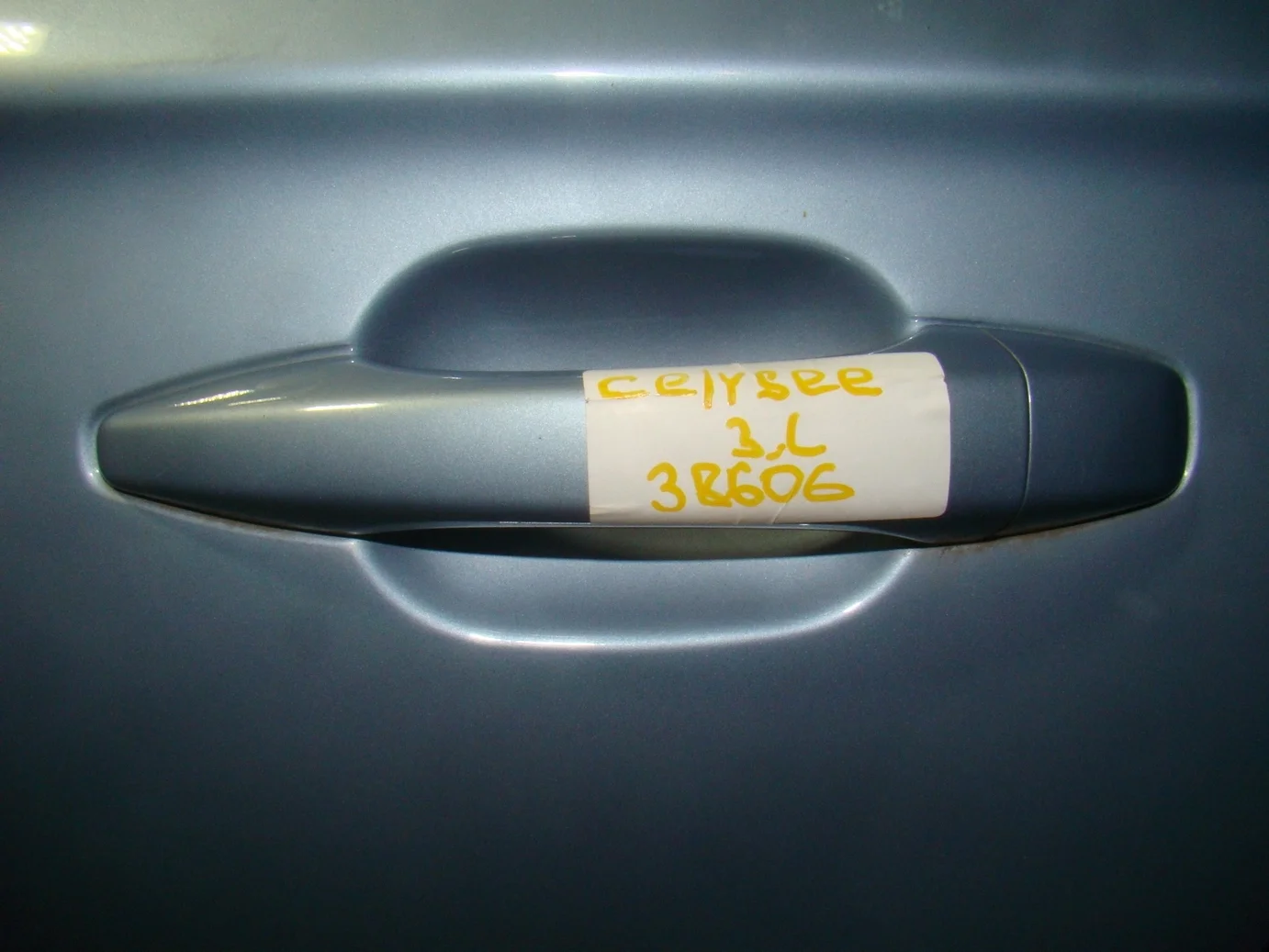 Ручка двери задней наружная левая Citroen C-Elysee 2012>