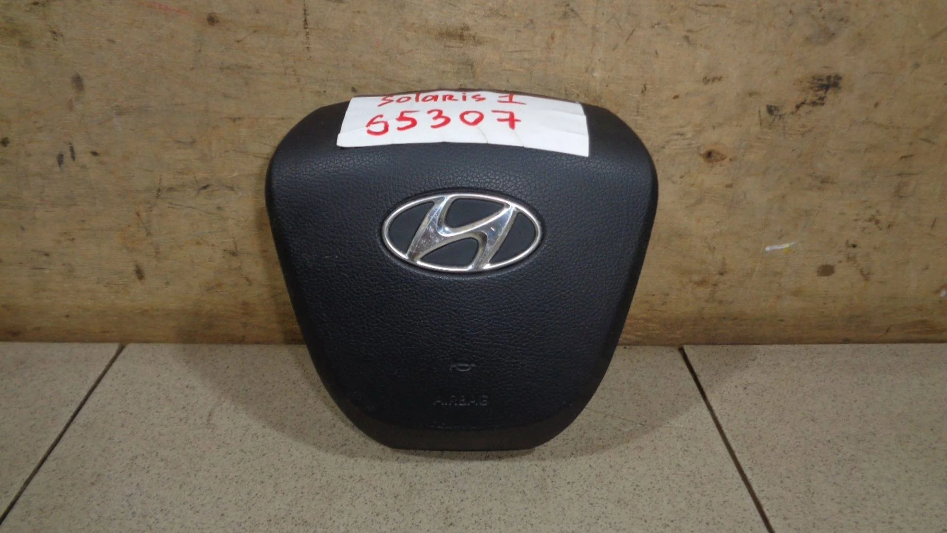 подушка безопасности в руль Hyundai Solaris I 2010-2017