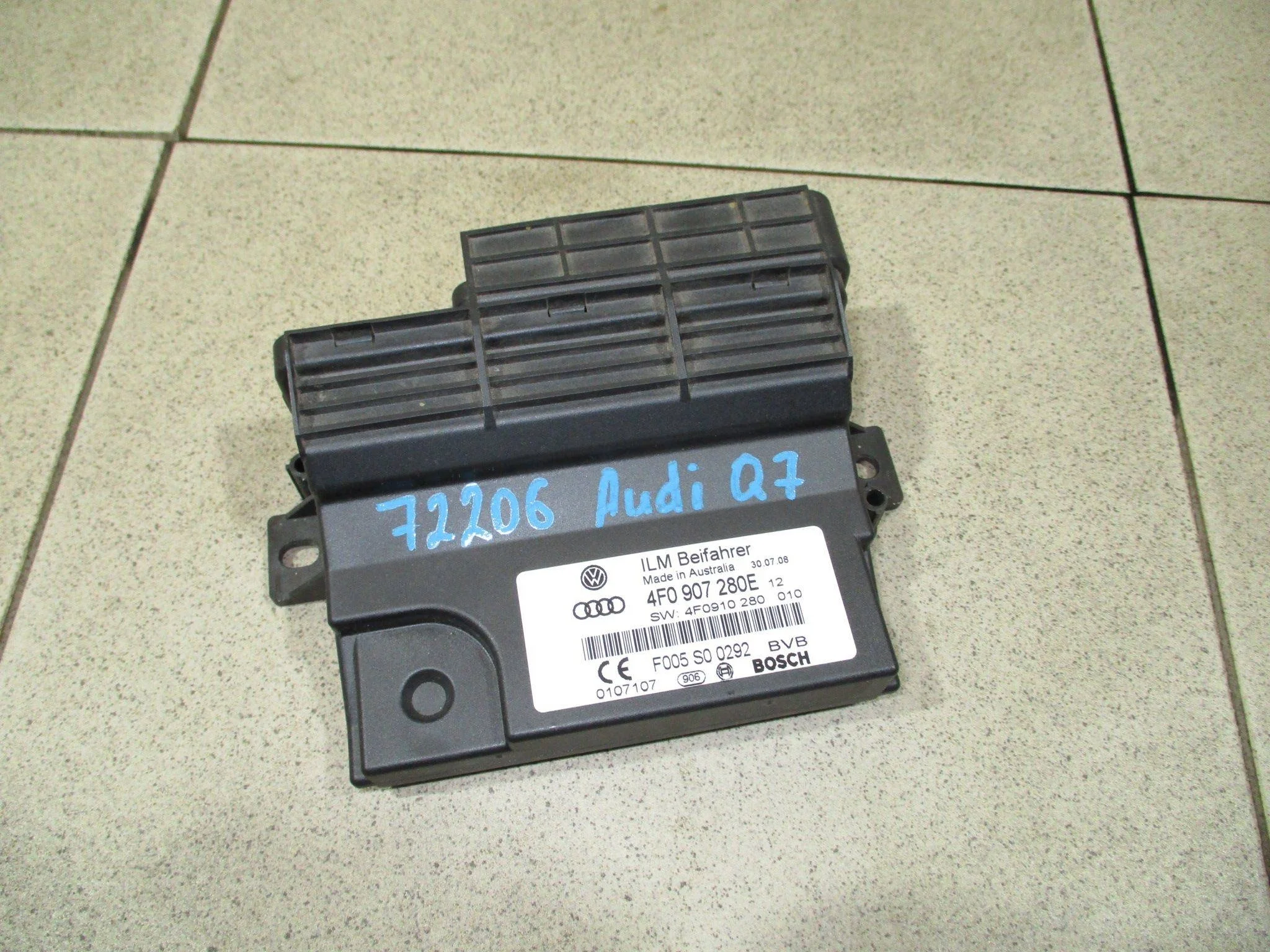 Блок электронный Audi Q7 (4L) 2005-2015