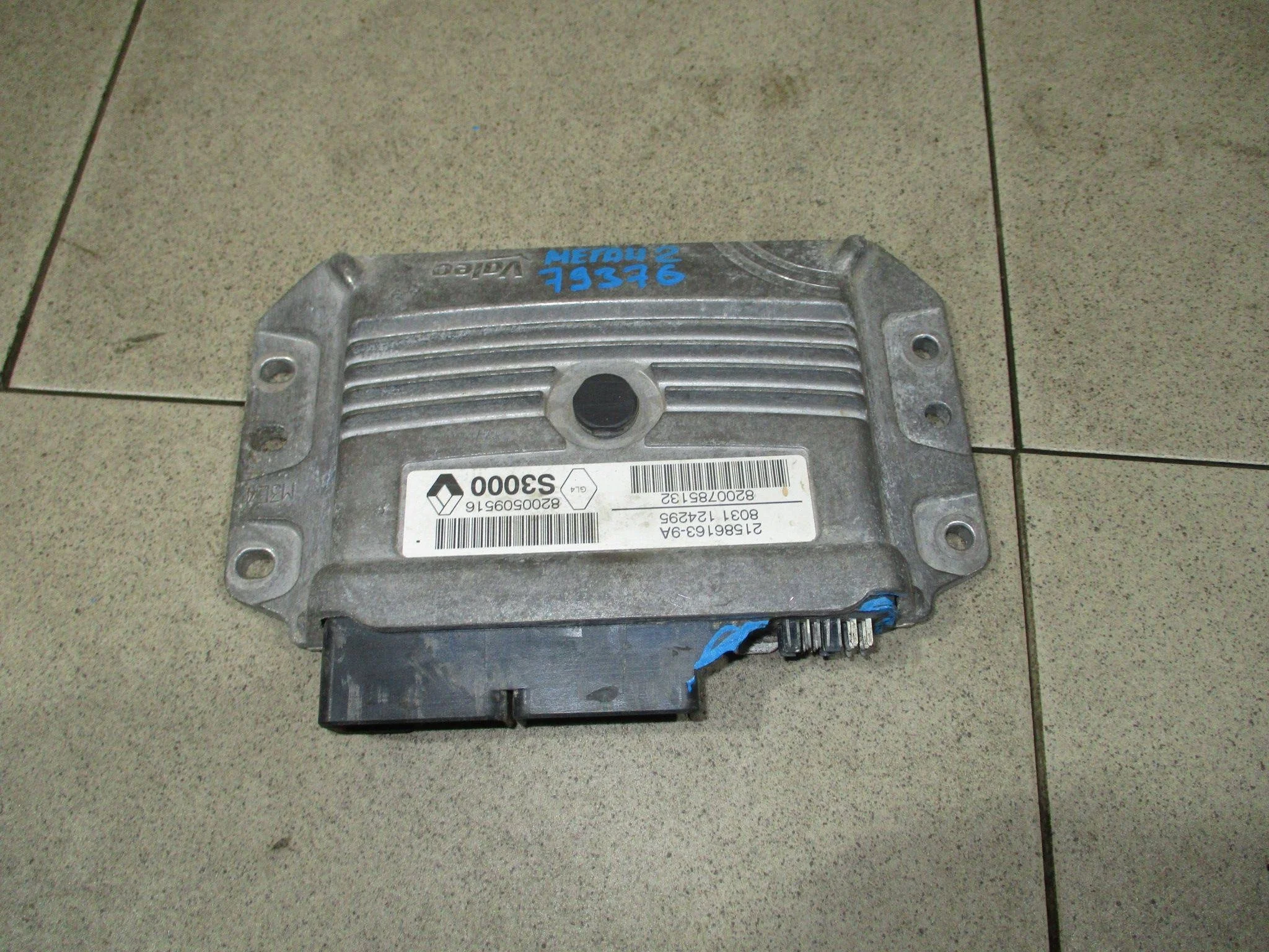 Блок управления двигателем Renault Megane II 2002-2009