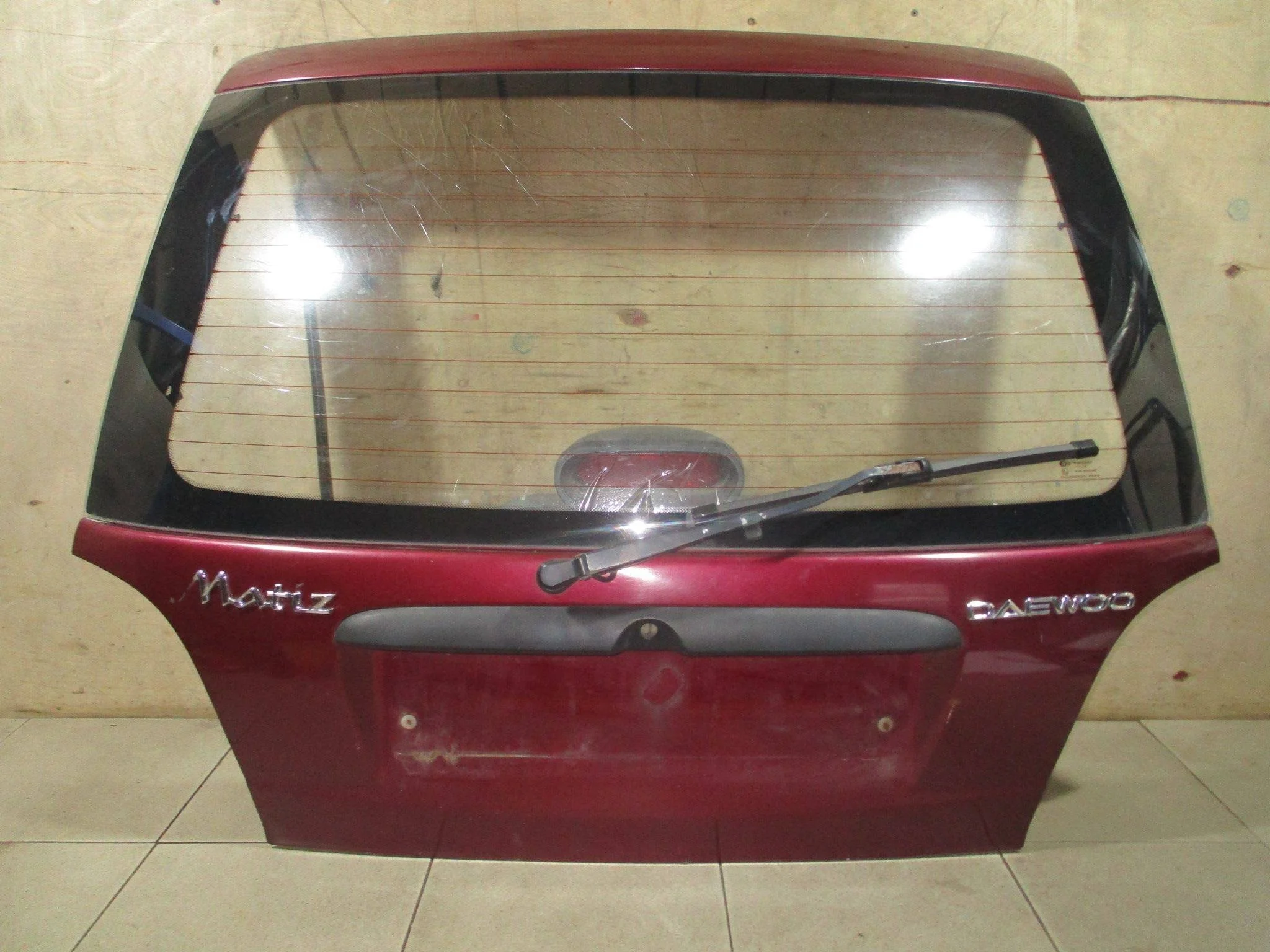 Дверь багажника со стеклом Daewoo Matiz 1997-2015