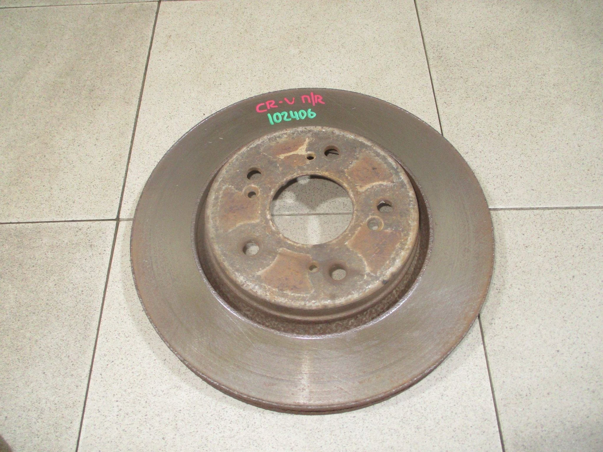 диск тормозной вентилируемый Honda CR-V III 2007-2012