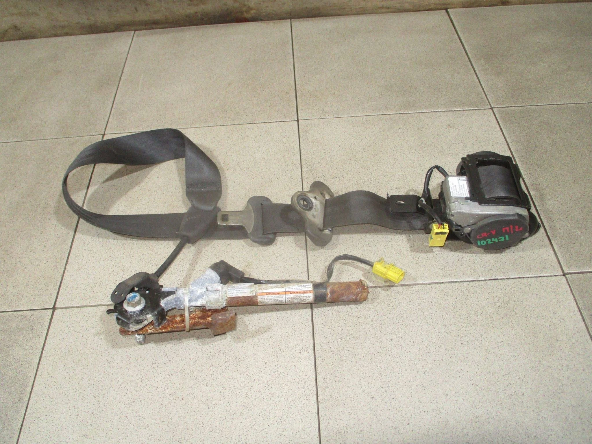ремень безопасности с пиропатроном Honda CR-V III 2007-2012