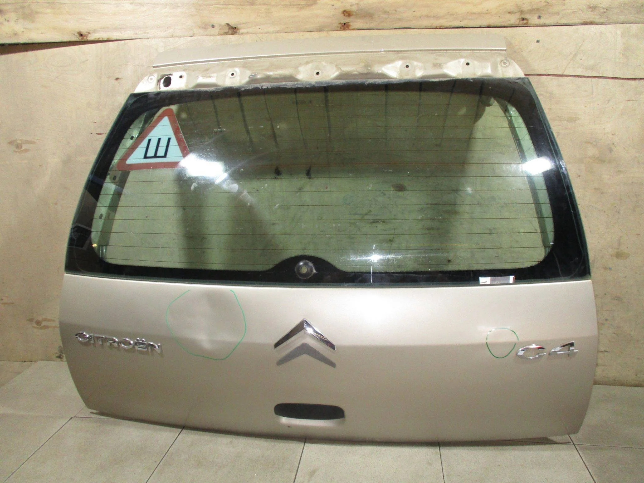 Дверь багажника со стеклом Citroen C4 I 2004-2010