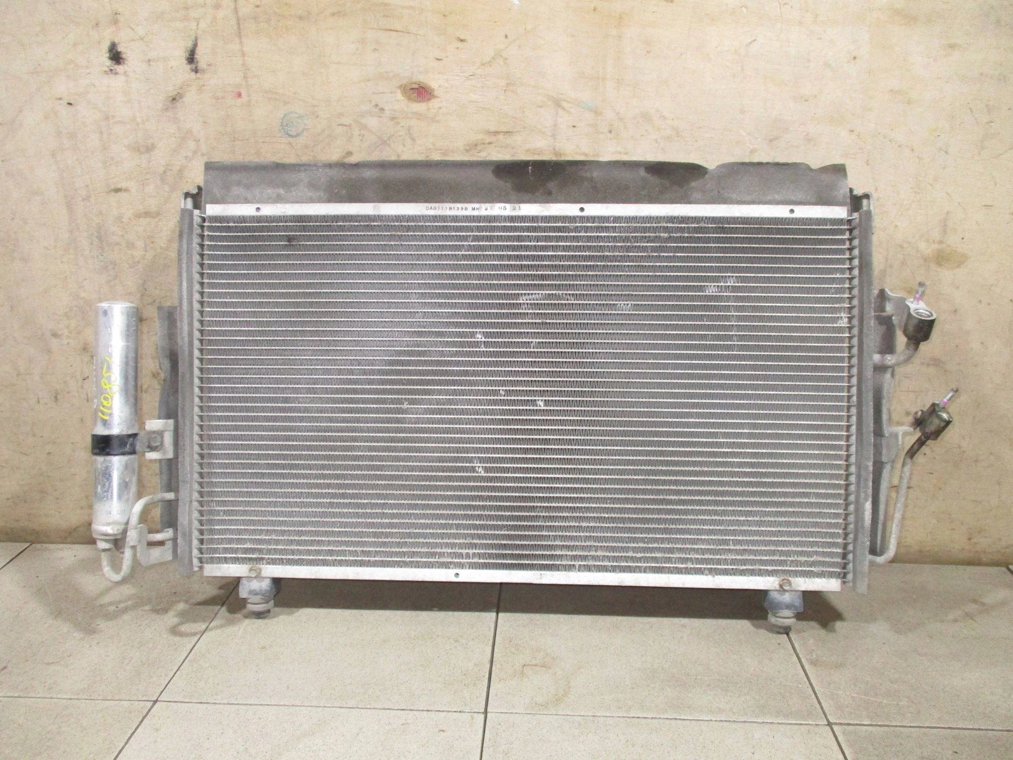 радиатор кондиционера (конденсер) Mitsubishi Outlander (CU) 2003-2009