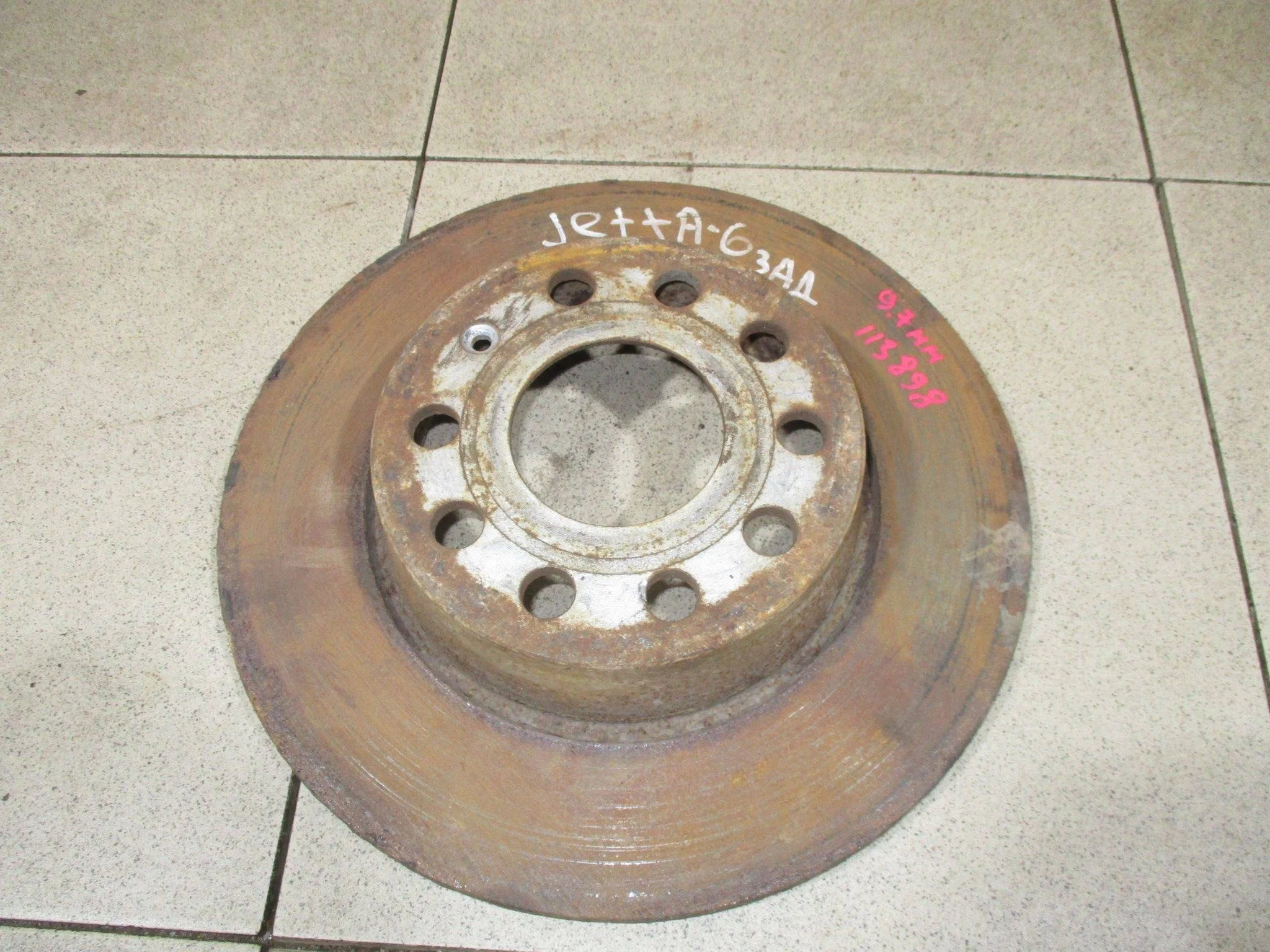 диск тормозной VW Jetta VI (1B) 2011-2017