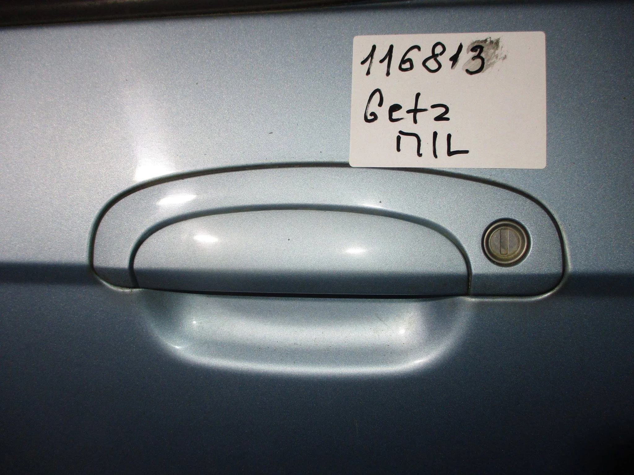 Ручка двери передней наружная левая Hyundai Getz 2002-2011