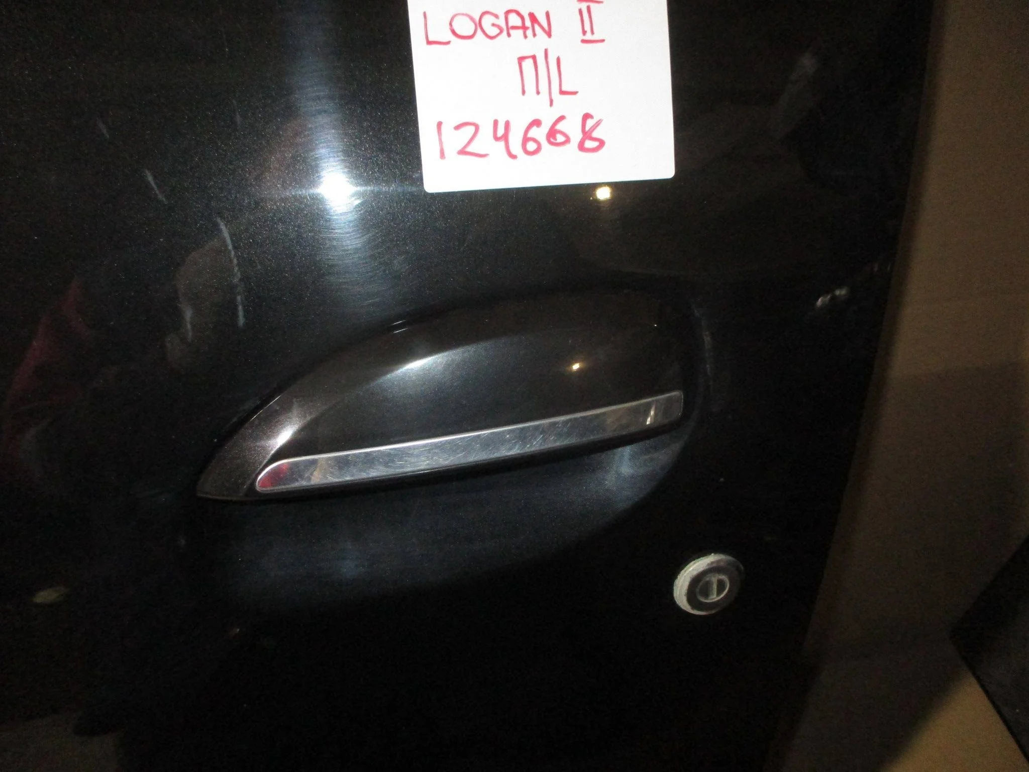 Ручка двери наружная левая Renault Logan II 2014>