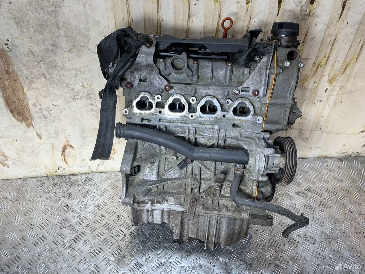 Двигатель 1.6 cfna bts volkswagen polo седан