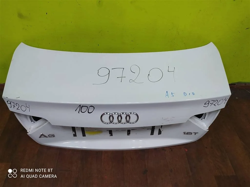 Крышка багажника Audi A5 8T 2008-2017 8T0827023AJ