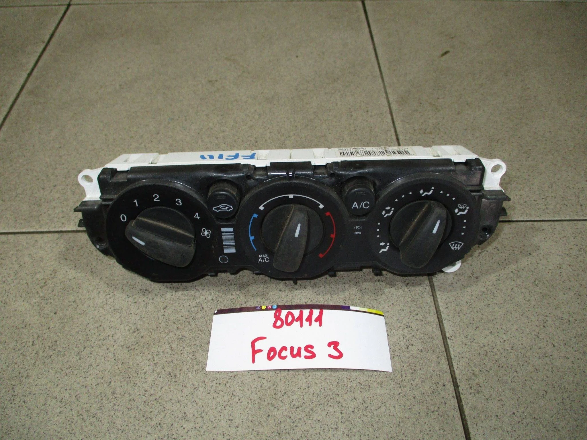 Блок управления отопителем (печкой) Ford Focus III 2011-2018
