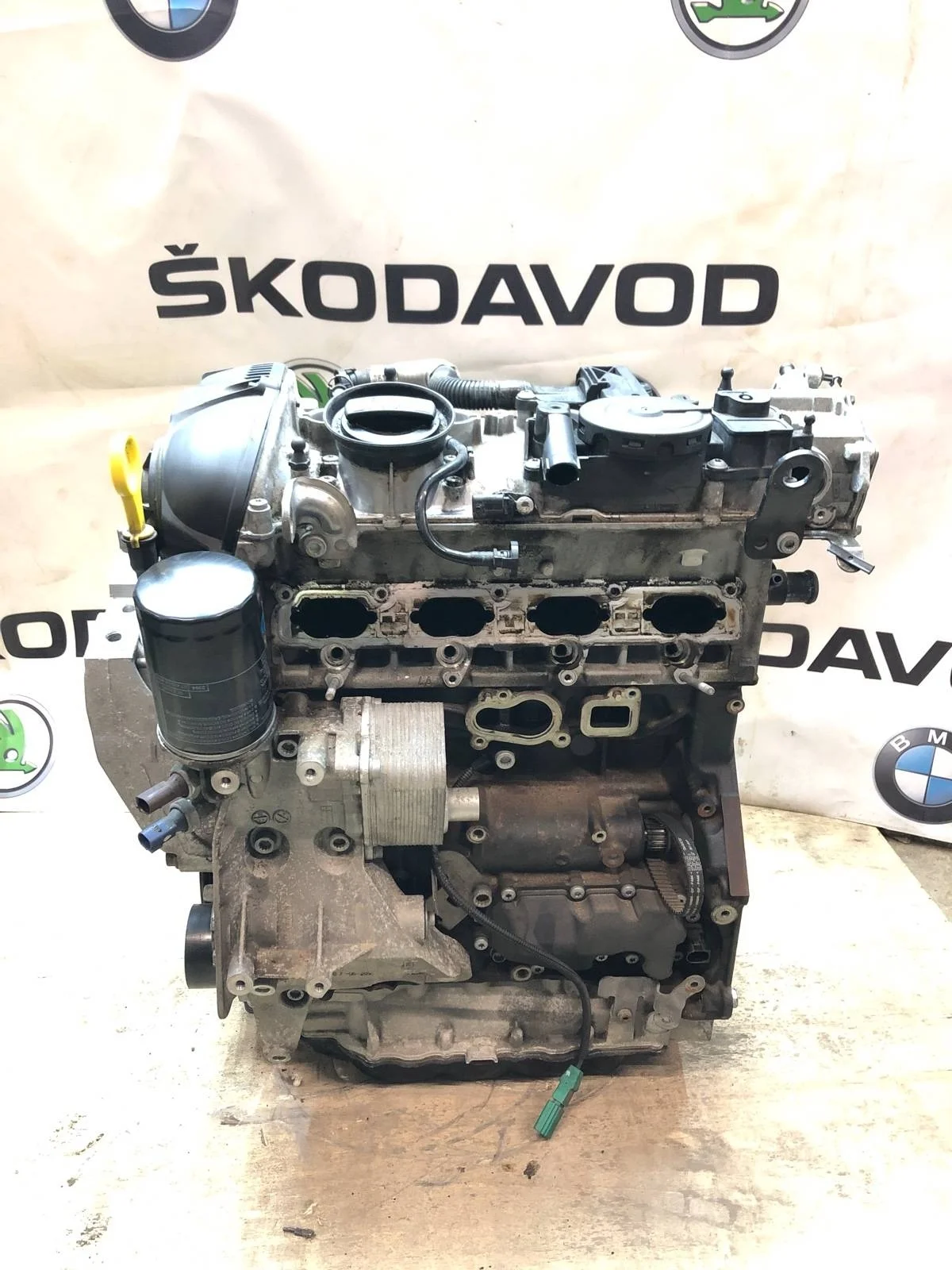 Двигатель Skoda Octavia 2010 06H103021L A5 (1Z) 1.8 CDAB