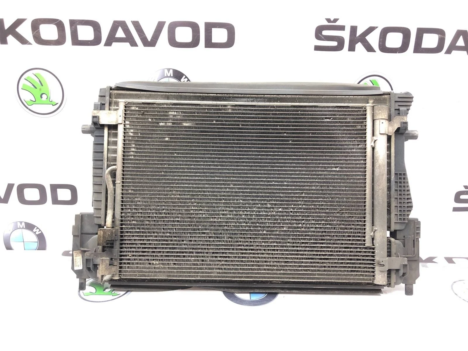 Кассета радиаторов в сборе Skoda Octavia 2014 5Q0816411AB A7 (5E) 1.6 TDI CLH