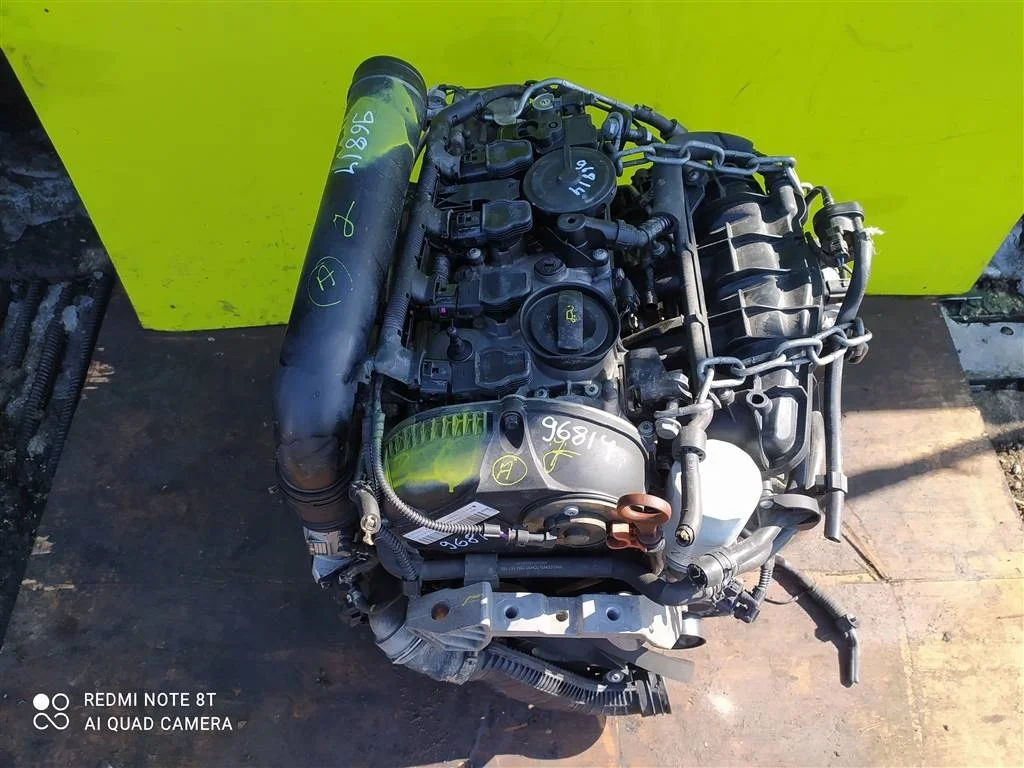 Двигатель 1,8 CDA Passat B6 B7 CC Yeti с дефектом