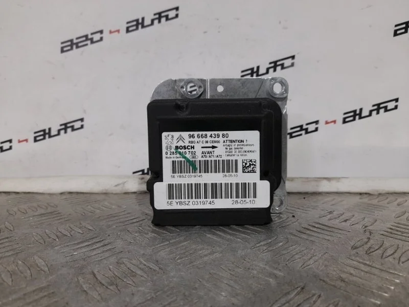 Блок управления аирбаг Peugeot 207 2010 9666843980 I