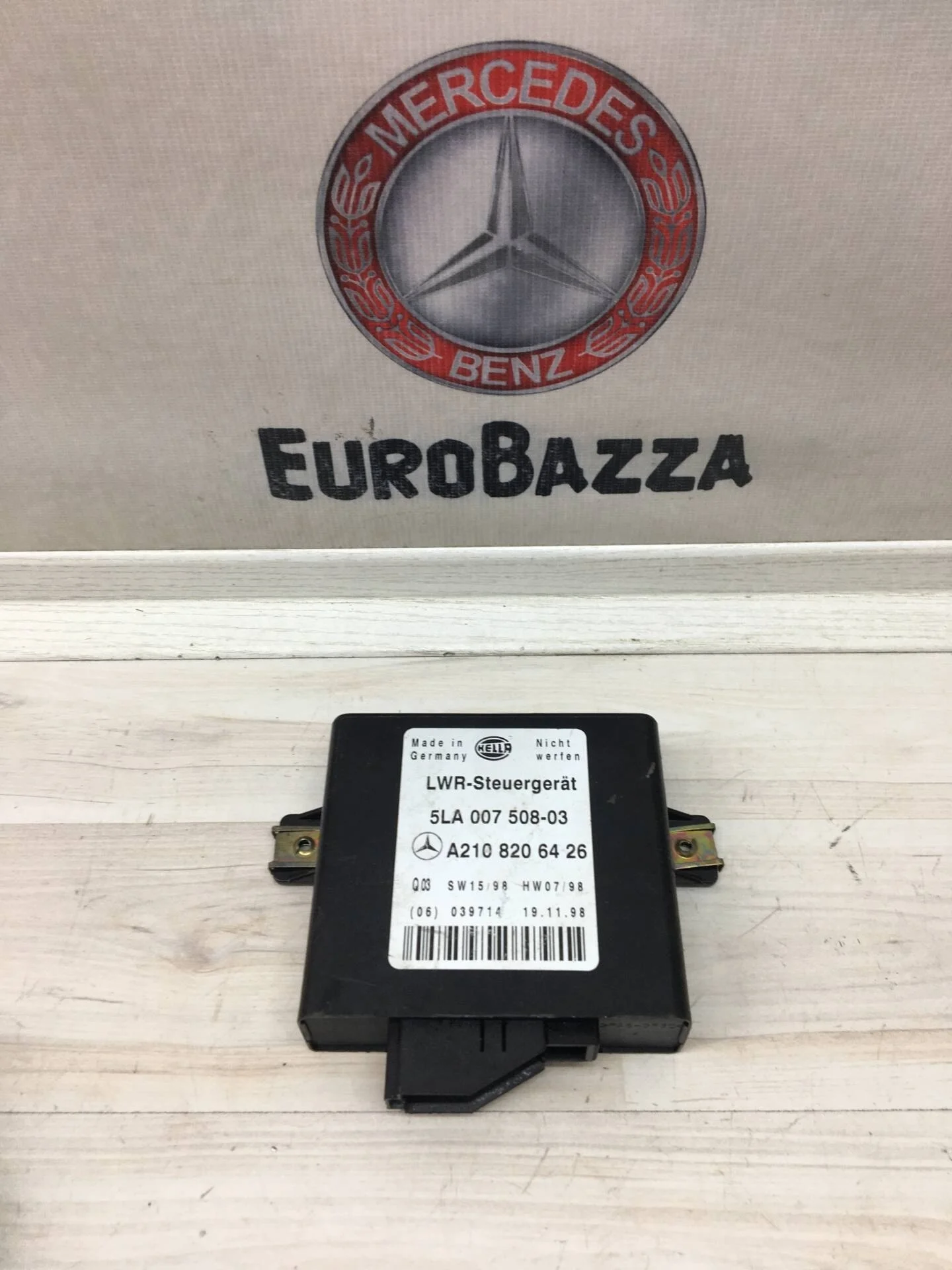Блок управления наклоном фар Mercedes W208