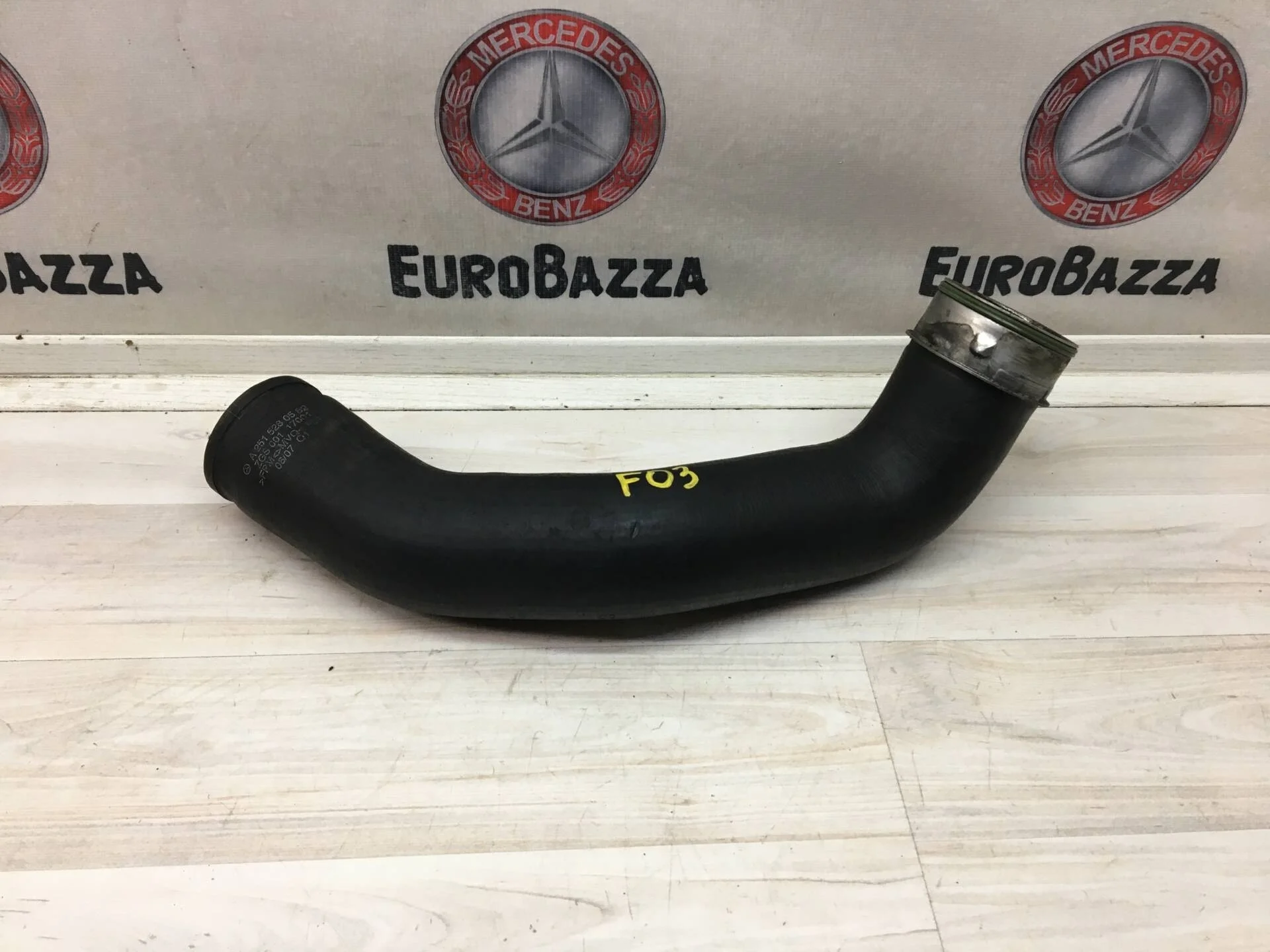 Патрубок интеркулера Mercedes W251