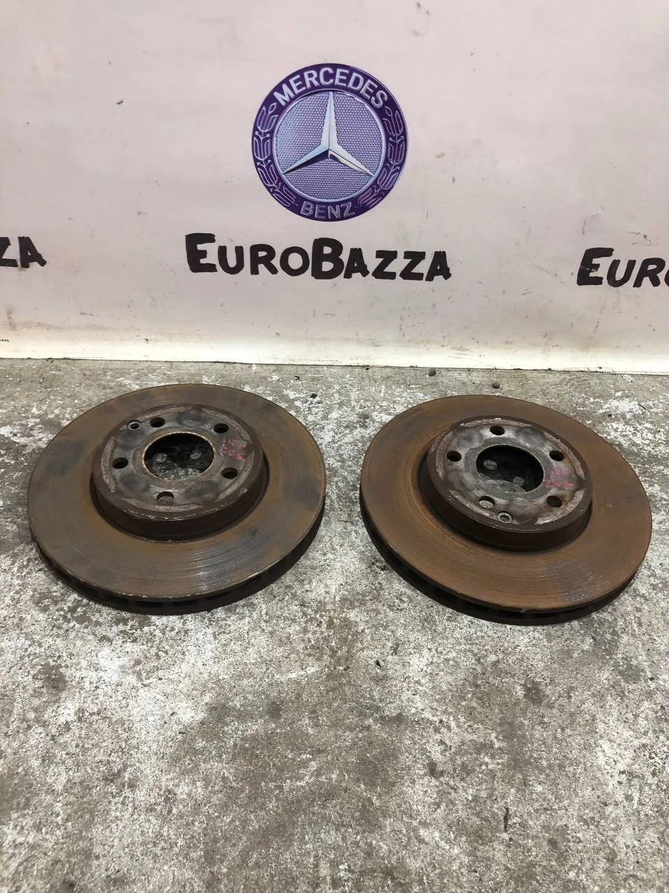 Тормозной Диск передний Mercedes W211 Япония