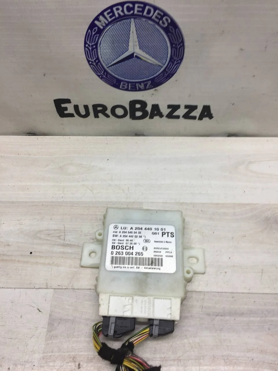 Блок управления парктрониками Mercedes W204