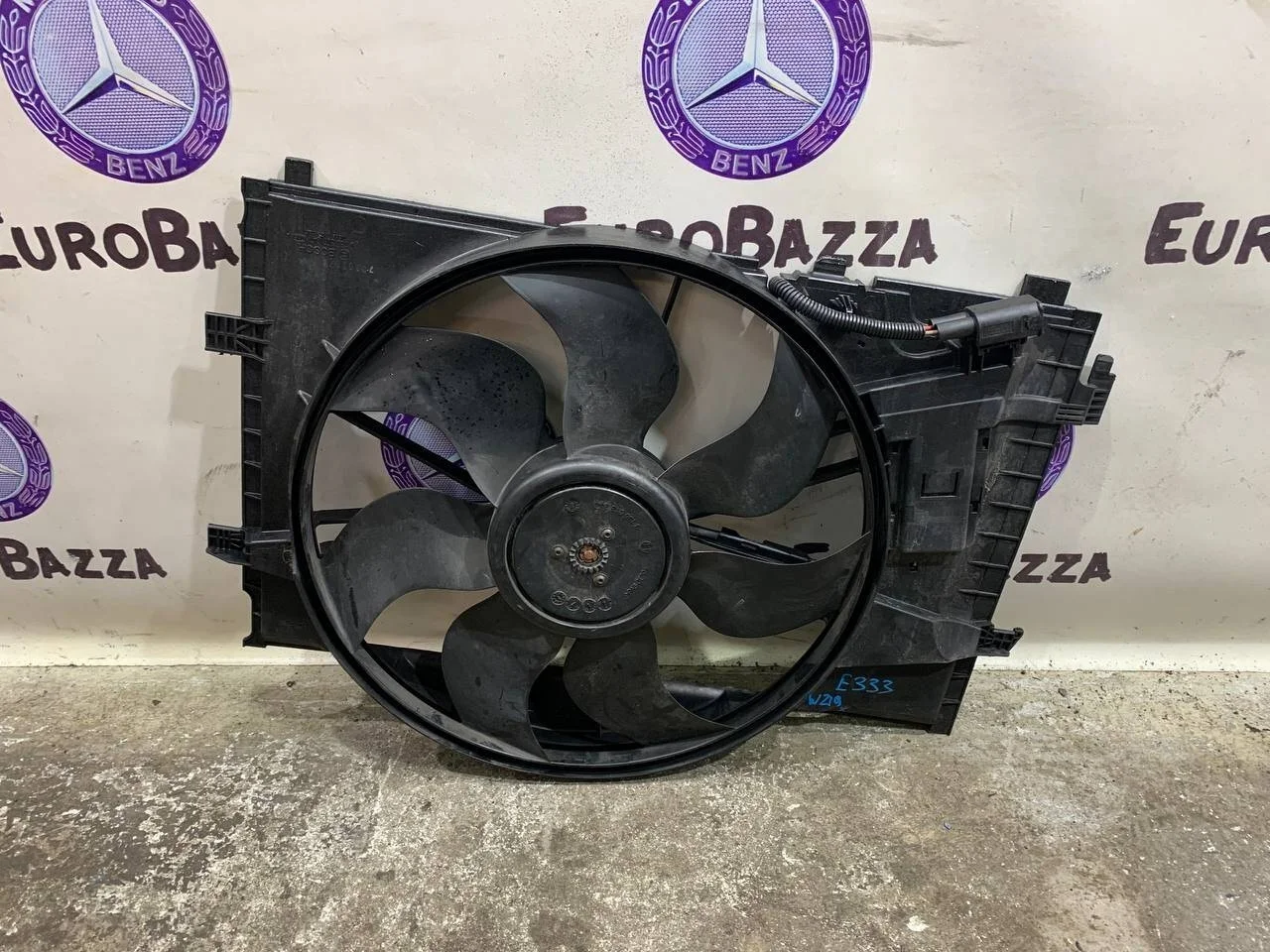 Вентилятор основного радиатора Mercedes W209