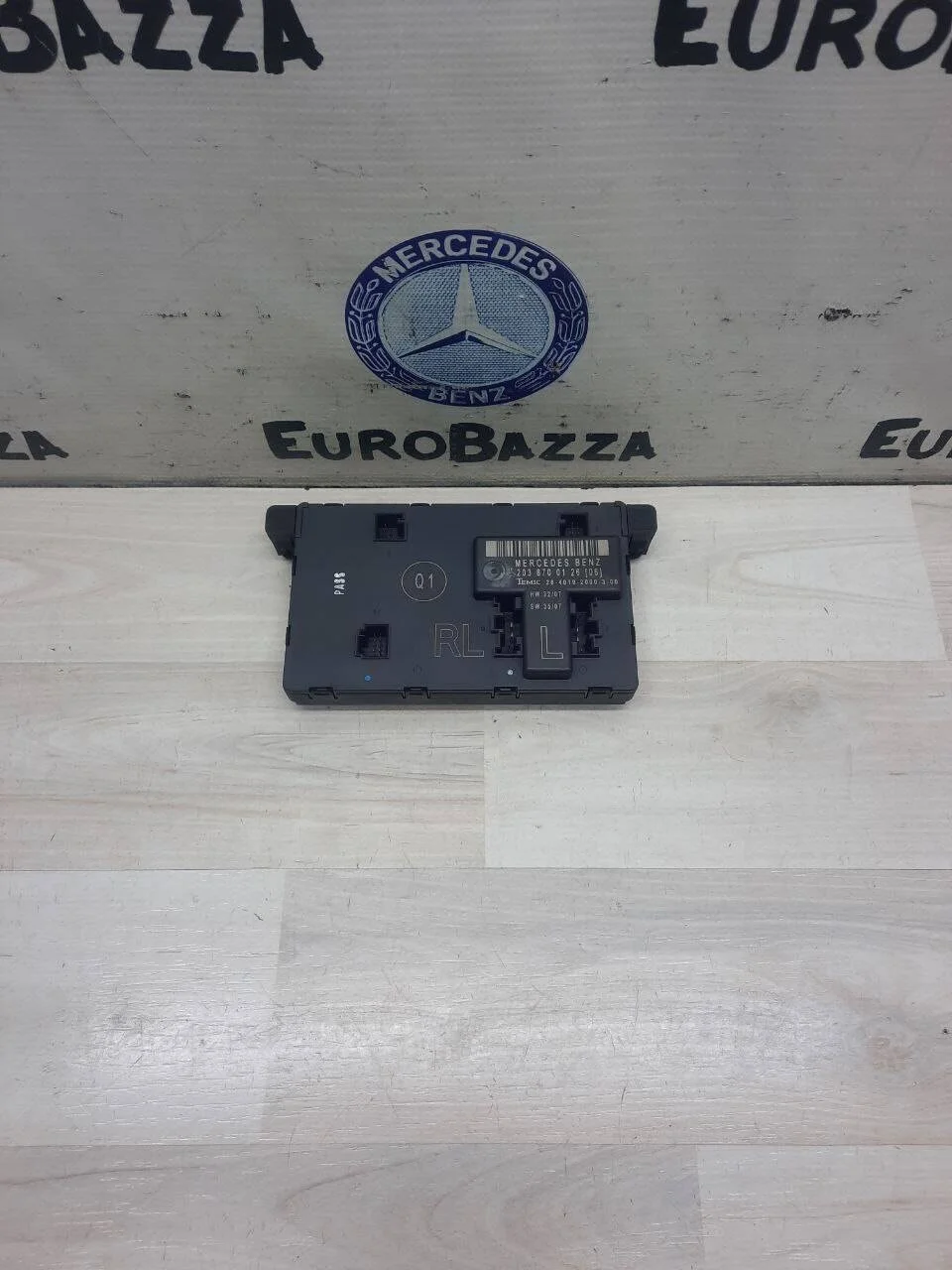 Блок комфорта левой двери Mercedes W203