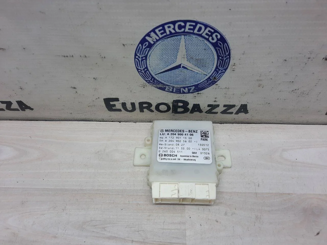 Блок управления парктроников Mercedes W204