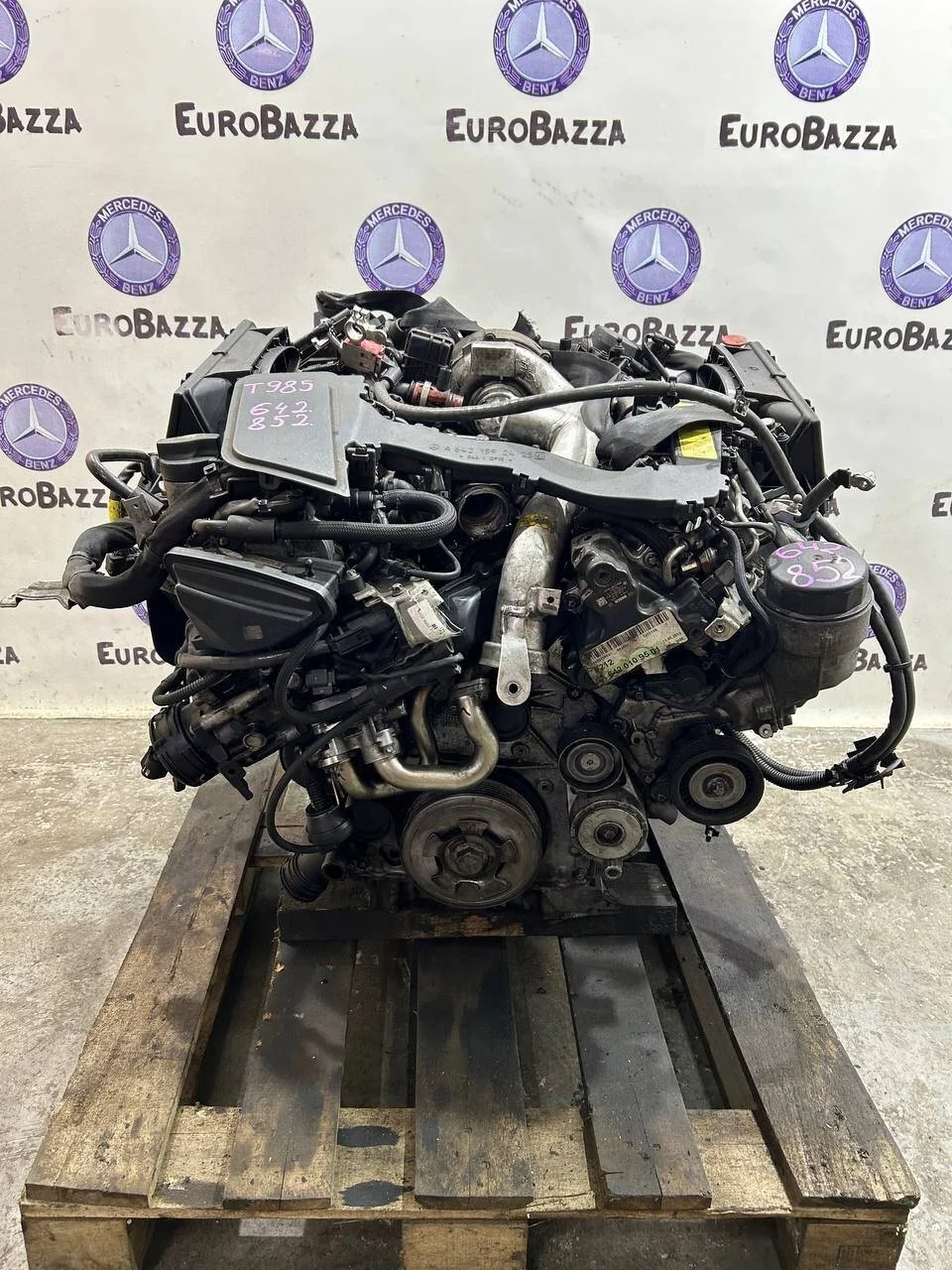 Двигатель Mercedes Om642.852