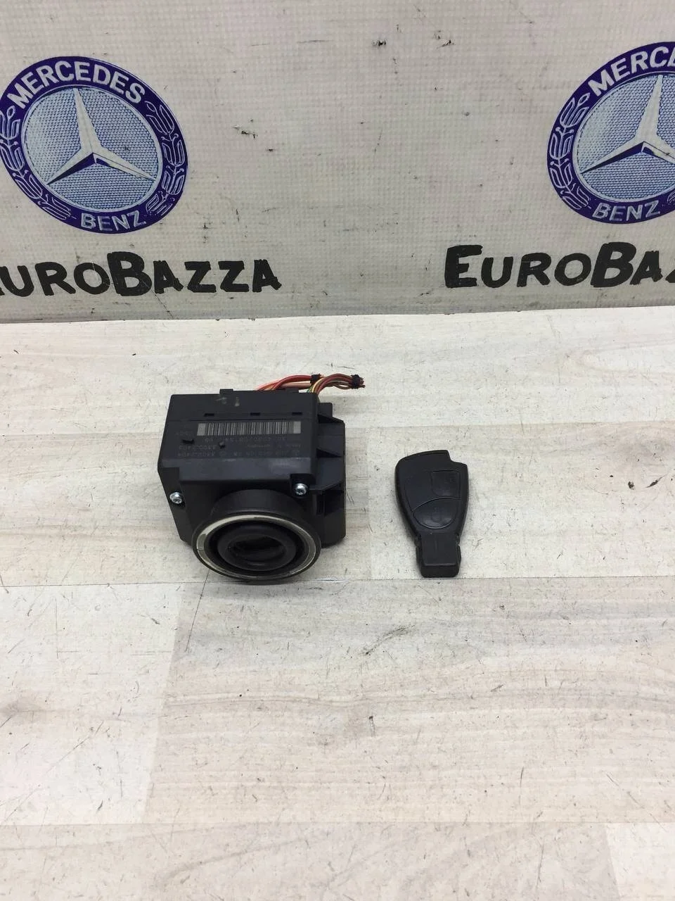 Замок зажигания + ключ Mercedes W203